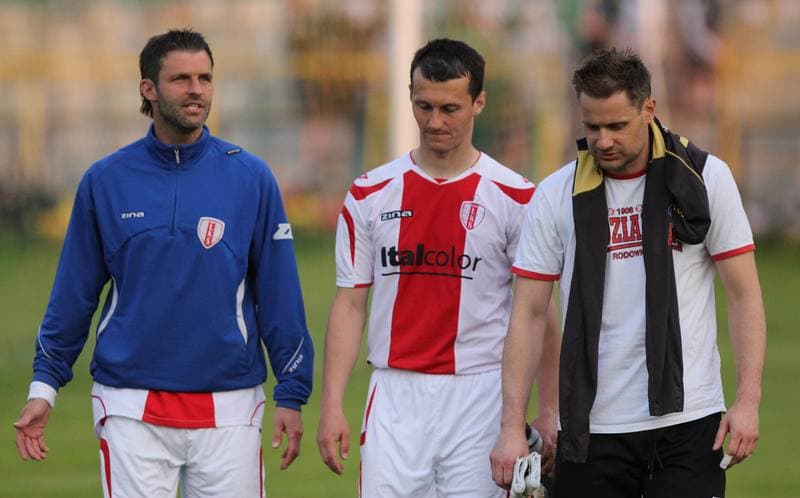 Football. Bytom I liga. Ruch Radzionkow - LKS Lodz. 29.04.2011