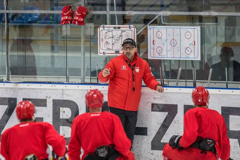 Ice Hockey. Poland national team. Training. 02.11.2020