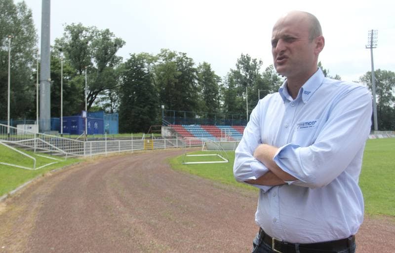 Football. Odra Wodzislaw. Training. 30.05.2011
