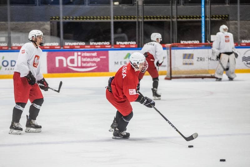 Ice Hockey. Poland U20. Training. 02.11.2020