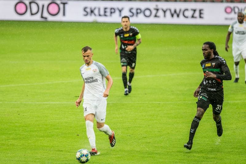 Football. Fortuna I Liga. GKS Tychy - Puszcza Niepolomice. 11.07.2020
