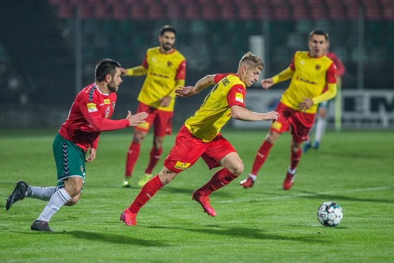 Football. Fortuna I Liga. Zaglebie Sosnowiec - Korona Kielce. 07.11.2020