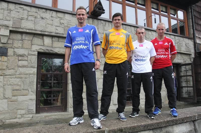 Football. Podbeskidzie Bielsko-Biala. Press Conference. 27.07.2011