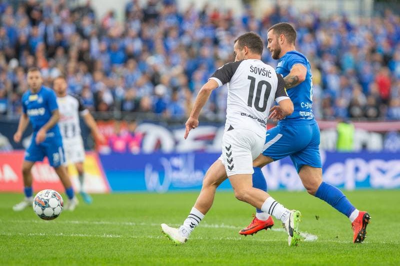 Football. Fortuna I Liga. Ruch Chorzow - Sandecja Nowy Sacz. 02.10.2022