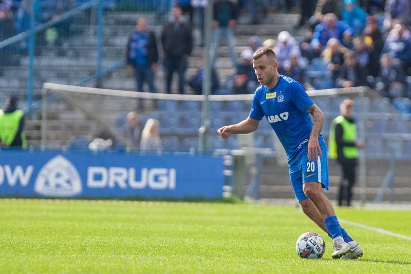 Football. Fortuna I Liga. Ruch Chorzow - Sandecja Nowy Sacz. 02.10.2022