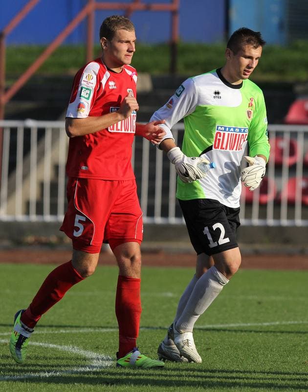 Football. I liga. Piast Gliwice - Bogdanka Leczna. 16.10.2011