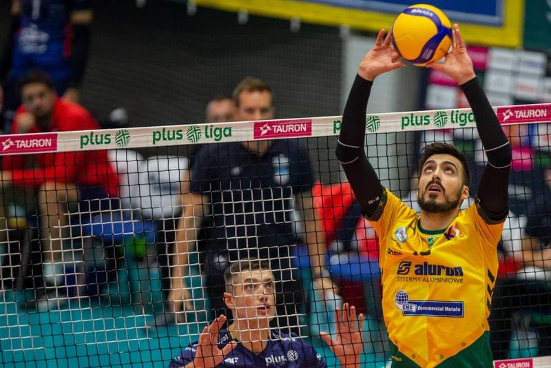Volleyball. PlusLiga. Aluron Warta CMC Zawiercie - Grupa Azoty ZAKSA Kedzierzyn-Kozle. 09.10.2022