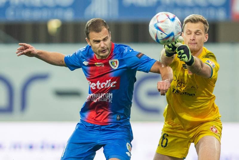 Football. PKO BP Ekstraklasa. Piast Gliwice - Widzew Lodz. 10.10.2022