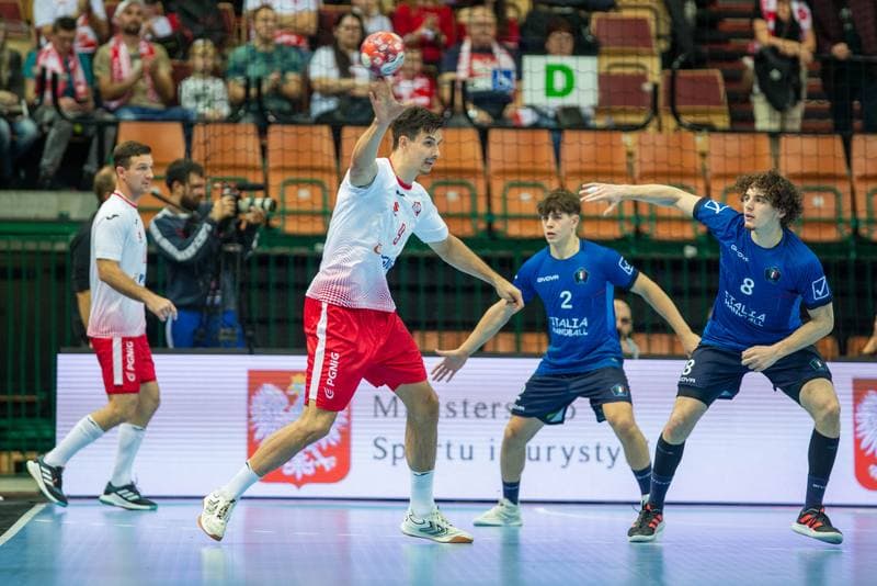Handball. European Championship Qualifiers. Poland - Italy. 13.10.2022
