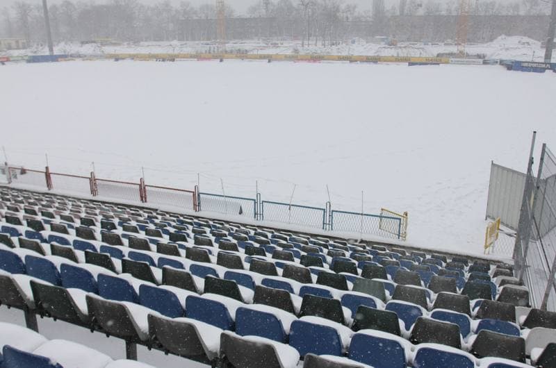 Football. Gornik Zabrze. Training. 17.02.2012