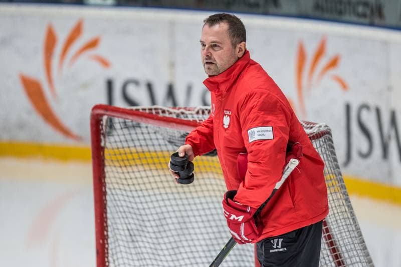 Ice Hockey. Poland national team. Training. 02.11.2020