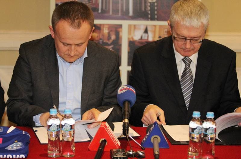 Football. Ruch Chorzow. Press Conference. 21.03.2012