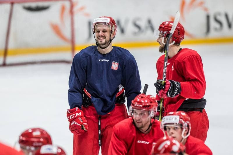 Ice Hockey. Poland national team. Training. 02.11.2020