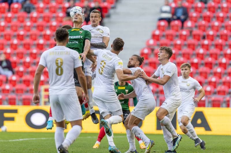 Football. Fortuna I Liga. GKS Tychy - Puszcza Niepolomice. 23.10.2022