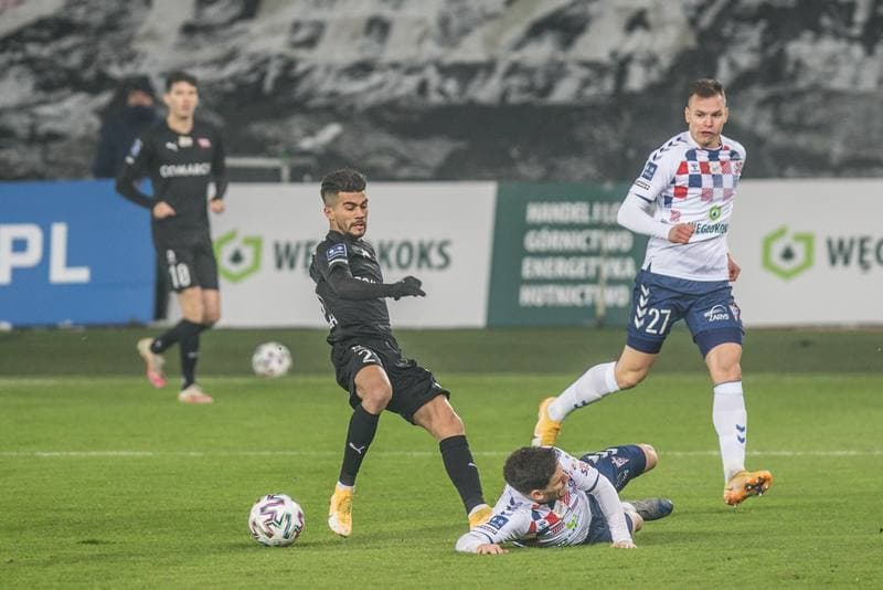 Football. PKO BP Ekstraklasa. Gornik Zabrze - Cracovia Krakow. 12.12.2020