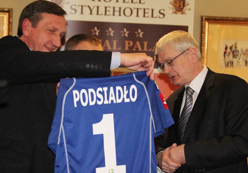 Football. Ruch Chorzow. Press Conference. 21.03.2012