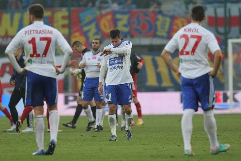 Football. T-Mobile Ekstraklasa. Piast Gliwice - Podbeskidzie Bielsko-Biala. 17.11.2012