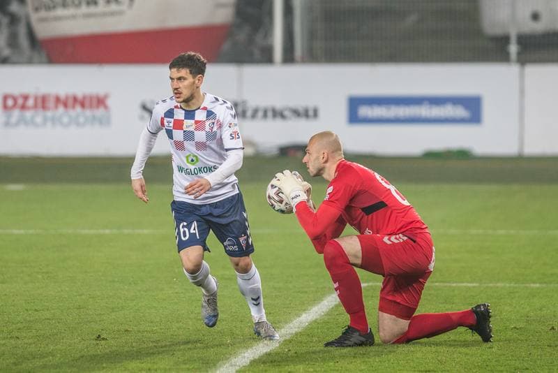 Football. PKO BP Ekstraklasa. Gornik Zabrze - Cracovia Krakow. 12.12.2020