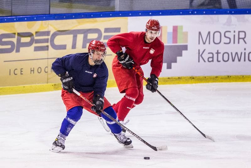 Ice Hockey. Poland national team. Training. 14.12.2020