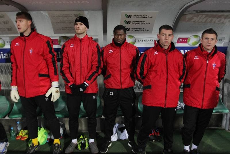 Football. T-Mobile Ekstraklasa. Gornik Zabrze - Pogon Szczecin. 24.11.2012