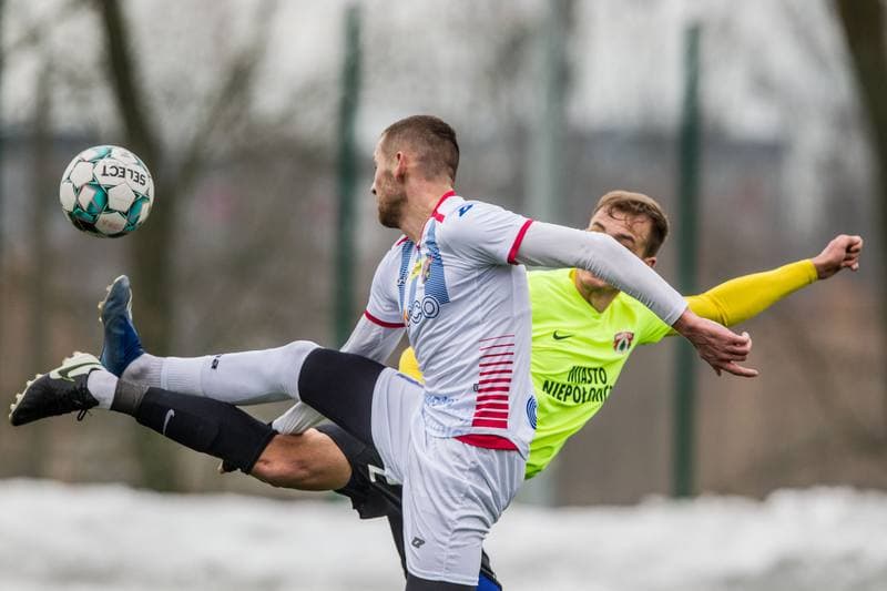 Football. Sparing. Odra Opole - Puszcza Niepolomice. 22.01.2021