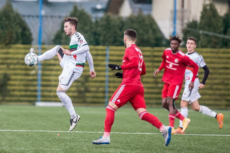 Football. Sparing. GKS Tychy - Fotbal Trinec. 23.01.2021
