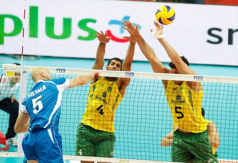 Volleyball. FIVB Men's World Championship. Brazil - Finland. 05.09.2014