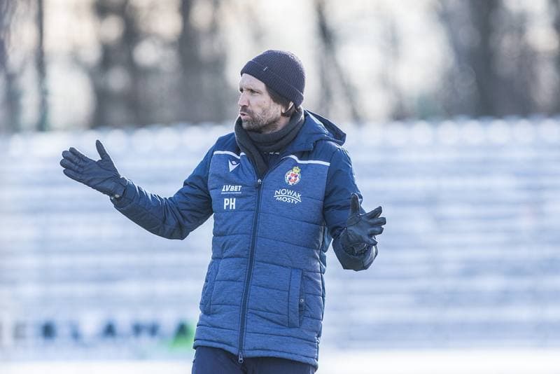 Football. Sparing. Zaglebie Sosnowiec - Wisla Krakow. 20.01.2021