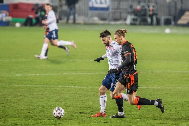 Football. PKO BP Ekstraklasa. Gornik Zabrze - Lech Poznan. 30.01.2021