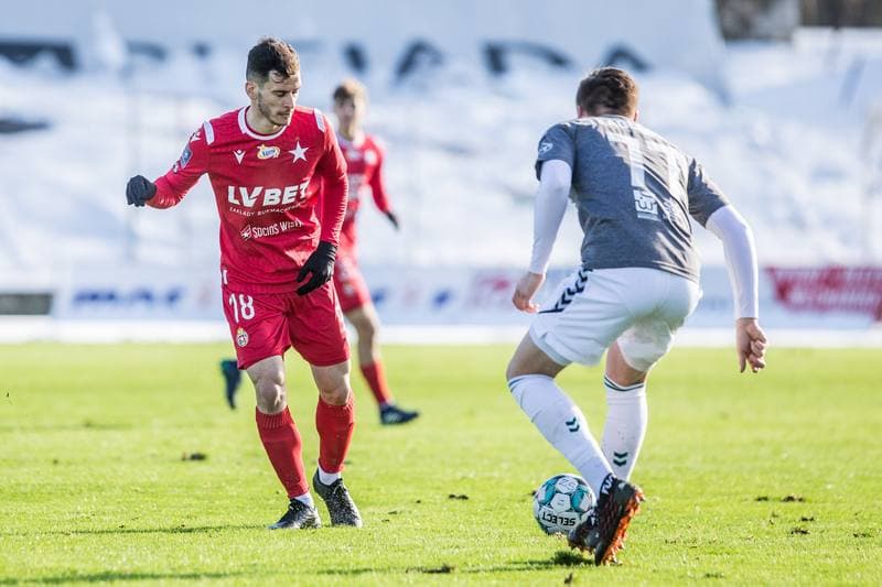 Football. Sparing. Zaglebie Sosnowiec - Wisla Krakow. 20.01.2021