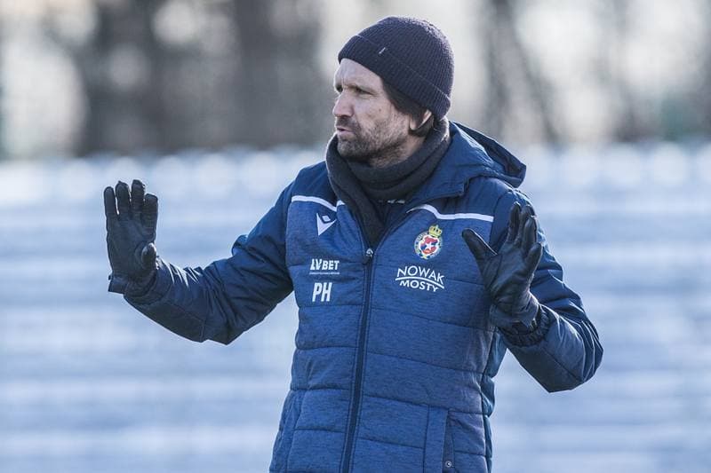 Football. Sparing. Zaglebie Sosnowiec - Wisla Krakow. 20.01.2021