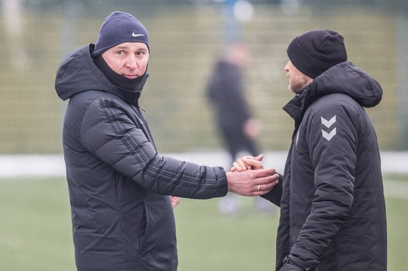 Football. Sparing. GKS Tychy - Bruk-Bet Termalica Nieciecza. 10.02.2021