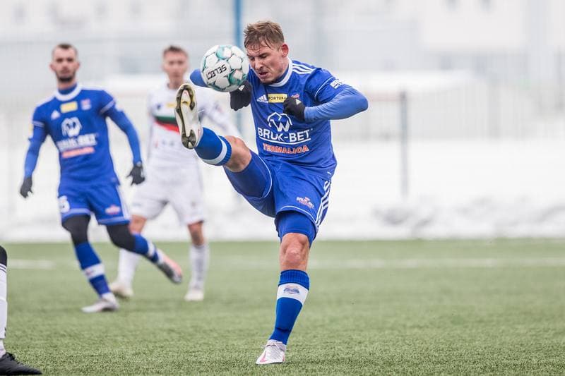 Football. Sparing. GKS Tychy - Bruk-Bet Termalica Nieciecza. 10.02.2021