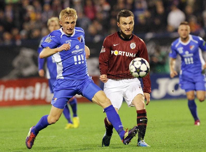 Football. Gambrinus Liga. Banik Ostrava - Sparta Prague. 20.04.2013