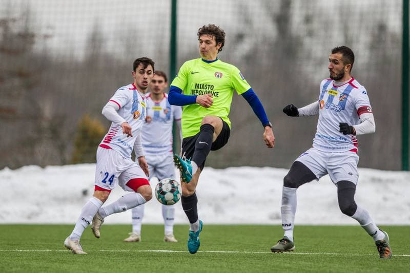 Football. Sparing. Odra Opole - Puszcza Niepolomice. 22.01.2021