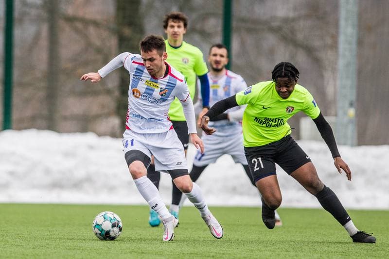 Football. Sparing. Odra Opole - Puszcza Niepolomice. 22.01.2021
