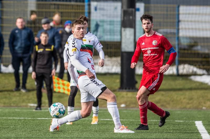 Football. Sparing. GKS Tychy - Fotbal Trinec. 23.01.2021