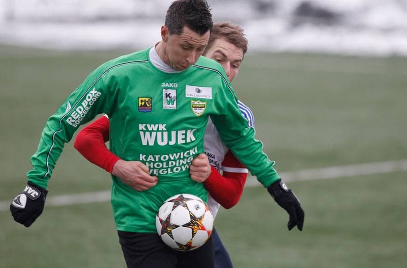 Football. Friendly Match. Rozwoj Katowice - Gornik II Zabrze. 28.01.2015