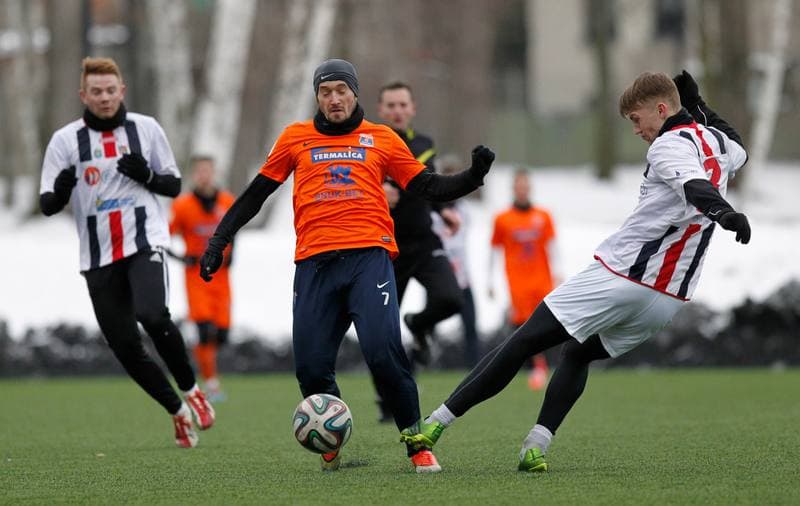 Football. Friendly Match. Termalica Bruk Bet Nieciecza - Odra Opole. 30.01.2015
