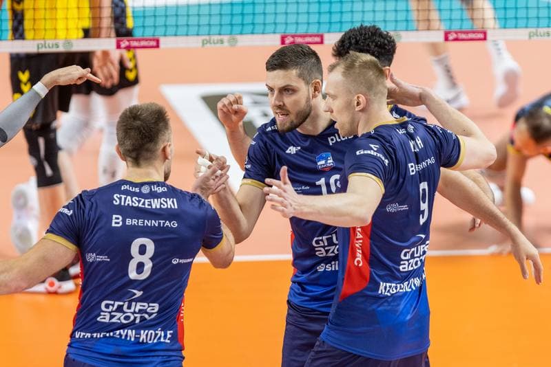 Volleyball. PlusLiga. GKS Katowice - Grupa Azoty ZAKSA Kedzierzyn-Kozle. 08.12.2022