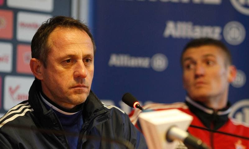 Football. Gornik Zabrze. Press Conference. 11.03.2015