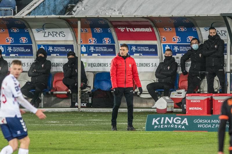 Football. PKO BP Ekstraklasa. Gornik Zabrze - Lech Poznan. 30.01.2021