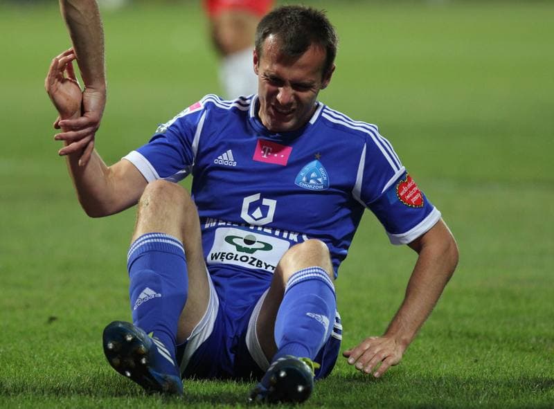 Football. T-Mobile Ekstraklasa. Podbeskidzie Bielsko Biala - Ruch Chorzow. 03.08.2014