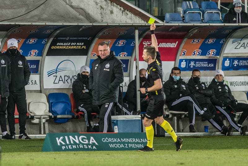 Football. PKO BP Ekstraklasa. Gornik Zabrze - Legia Warsaw. 27.02.2021