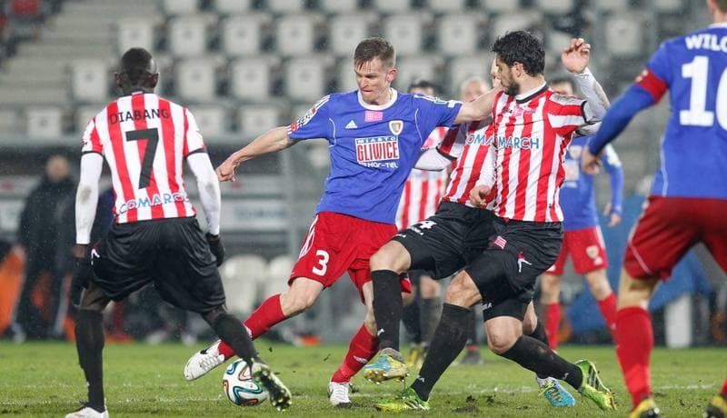 Football. PKO BP Ekstraklasa. Cracovia Krakow - Piast Gliwice. 07.08.2015