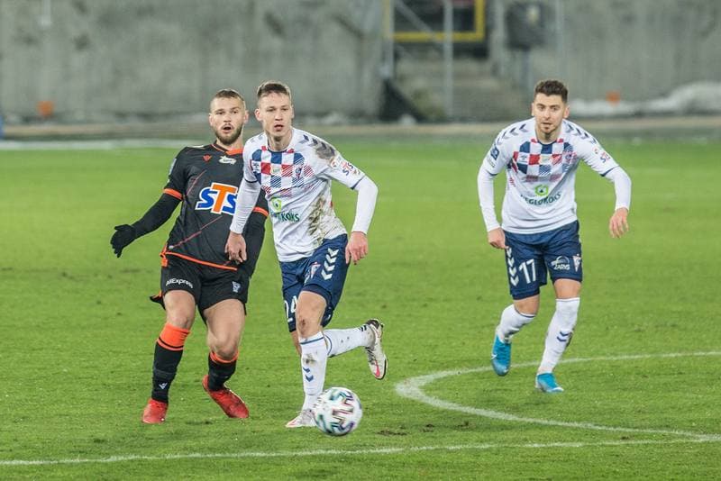 Football. PKO BP Ekstraklasa. Gornik Zabrze - Lech Poznan. 30.01.2021