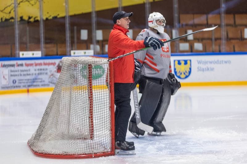 Ice Hockey. Poland national team. Training. 13.12.2022