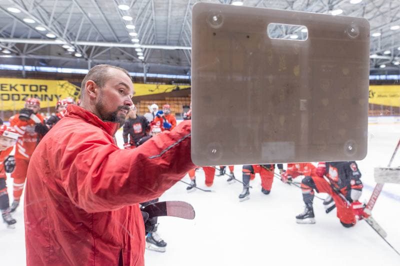 Ice Hockey. Poland national team. Training. 13.12.2022