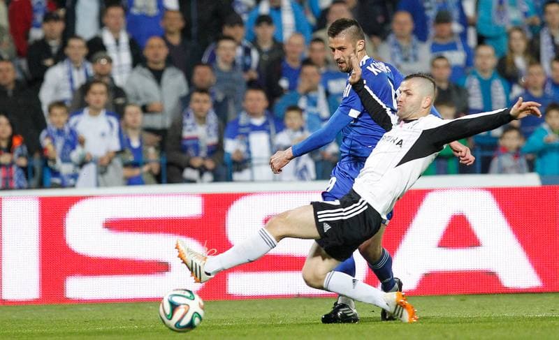 Football. T-Mobile Ekstraklasa. Ruch Chorzow - Legia Warsaw. 24.04.2015