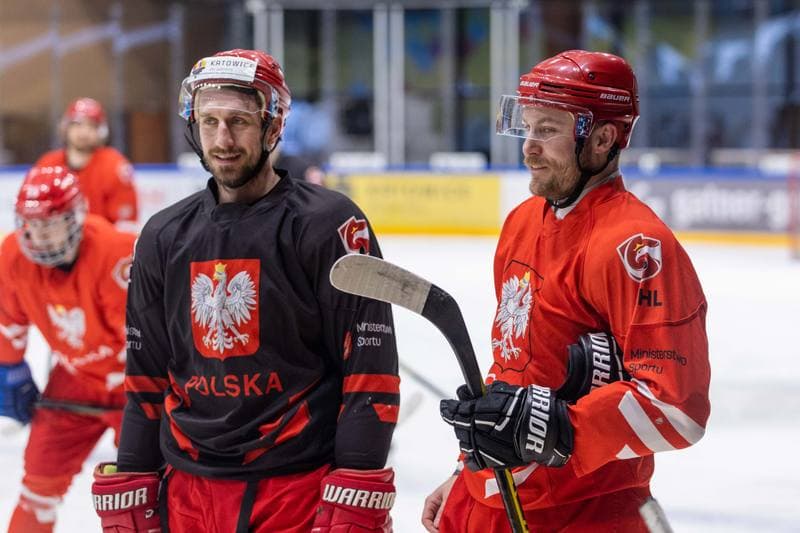 Ice Hockey. Poland national team. Training. 13.12.2022